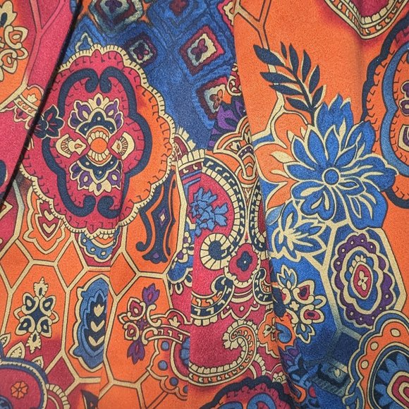 Vintage Jones New York Signature paisley stretch blazer size 6 petite EUC - Picture 8 of 11